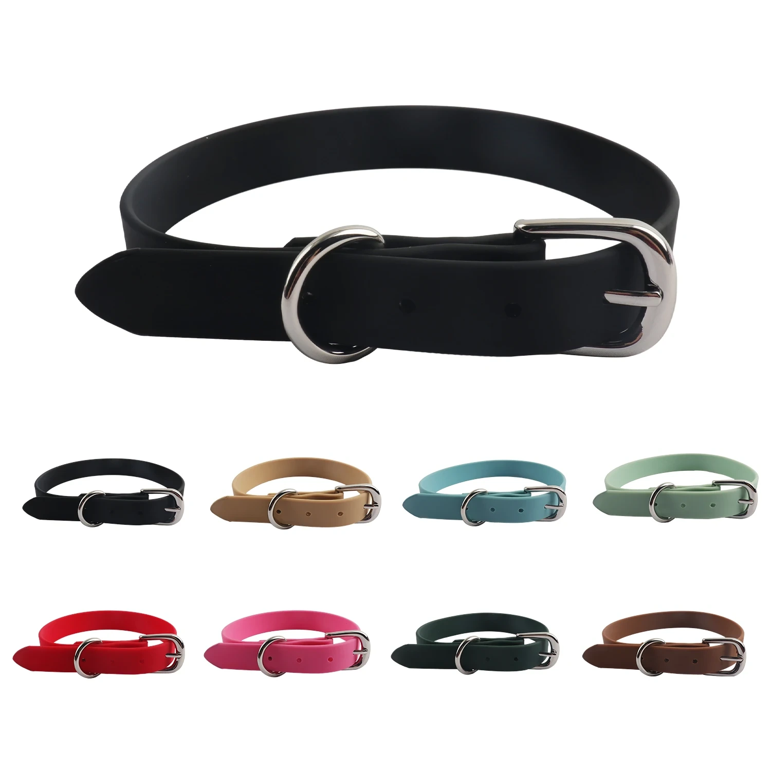 Collier de chien en PVC imperm&eacute;able pour le sport de plein air