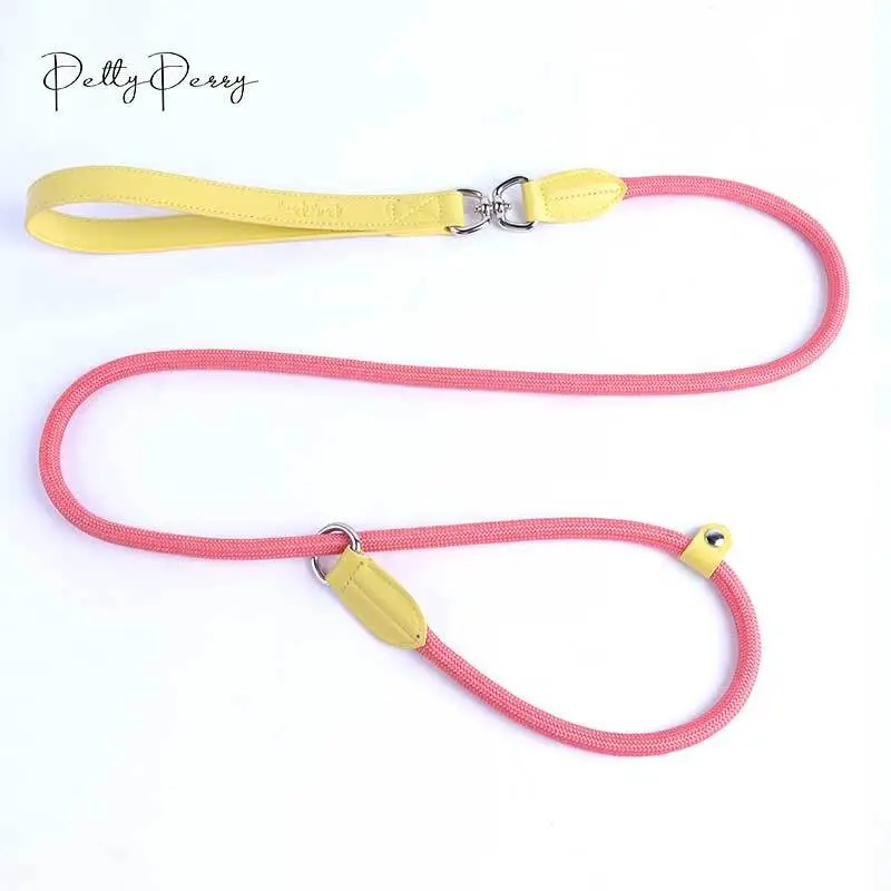 PAIRUIPETS Comfortable Strong Rope Leash Slip Lead Dog Rope Strap For Outside Walking Jogging Hiking or Training