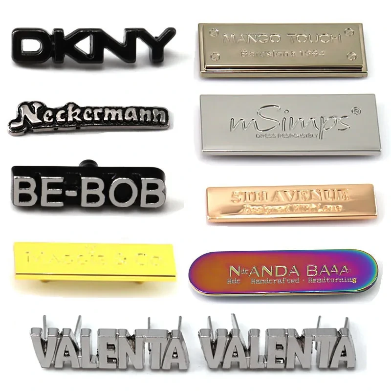 Geprägte und gravierte Metall-Logoschilder, image 6