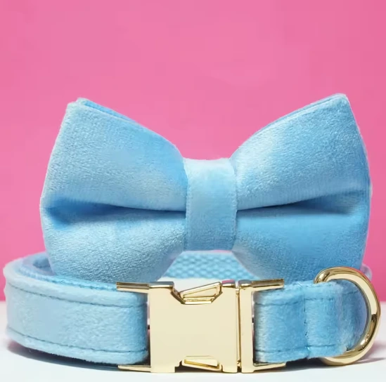 Custom Velvet Dog Collar